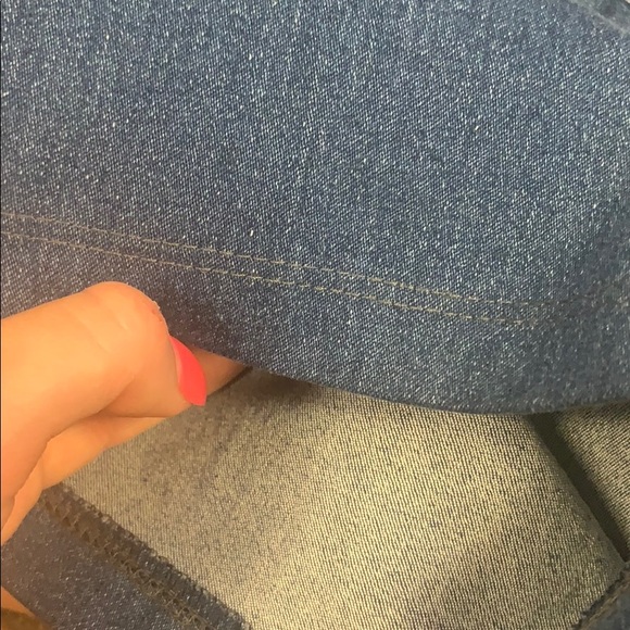 Haute Monde Denim Jumpsuit - Picture 5 of 5